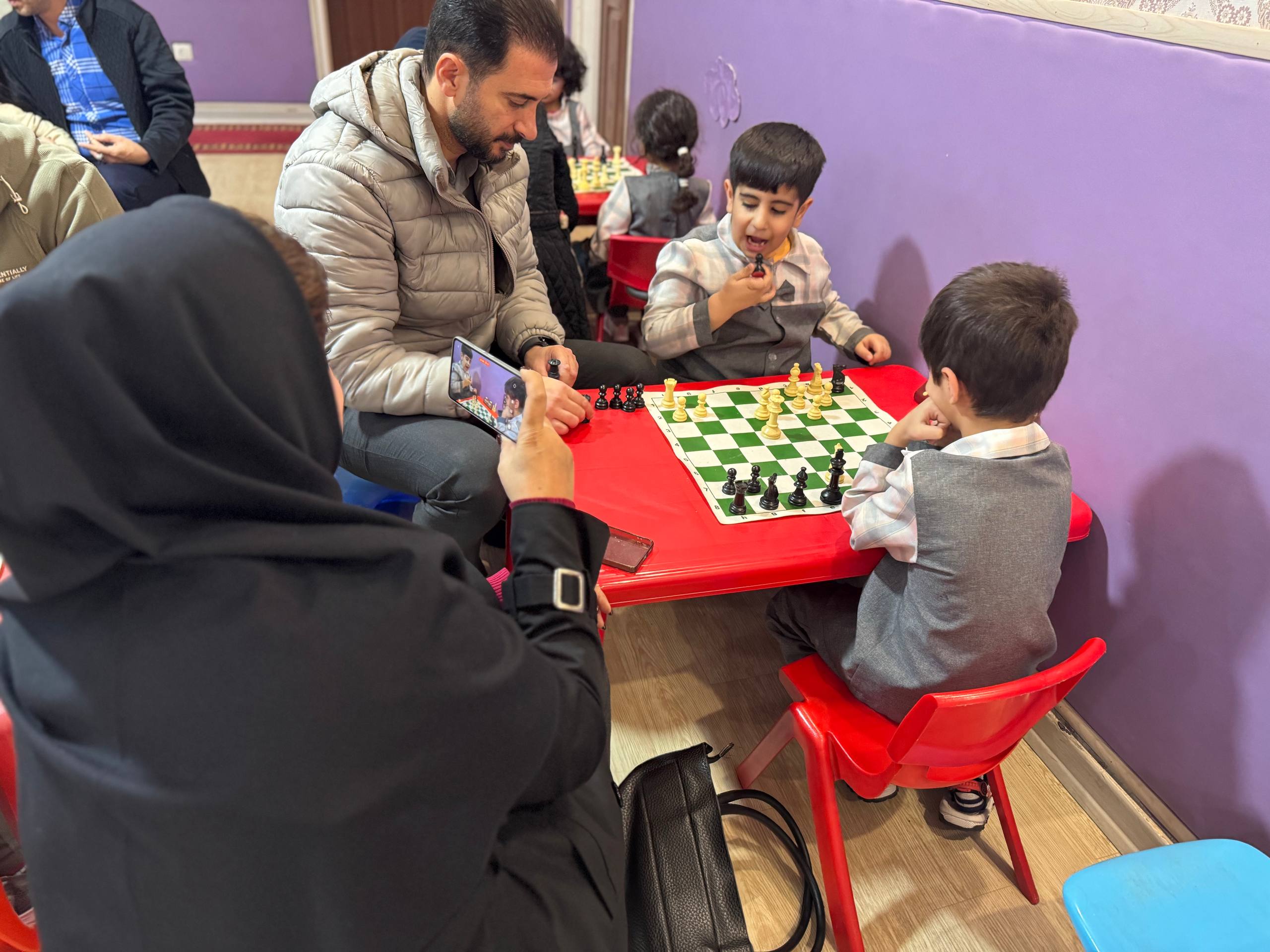 آموزش شطرنج برای کودکان پیش دبستانی